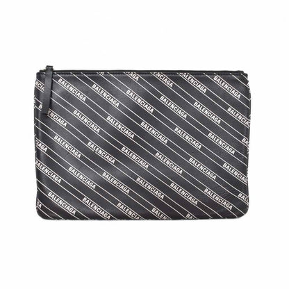 Balenciaga Clutch Logo Black