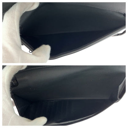 Louis Vuitton Monogram Empreinte Zippy Wallet Vertical Black Leather M69047