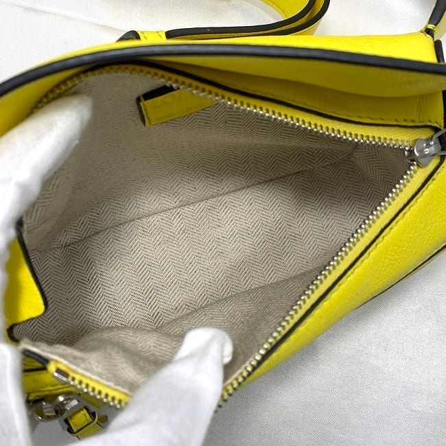 Loewe Body Bag Bum Bag Mini Yellow Puzzle