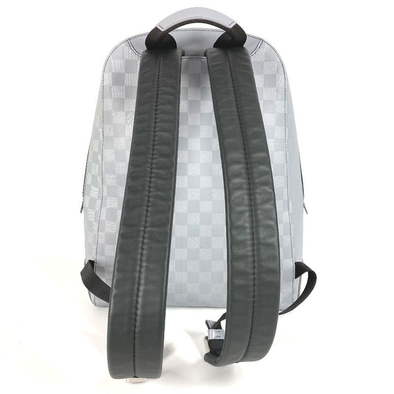 Louis Vuitton Backpack Sac Backpack N40096 Damier Infini Leather Gris Silver