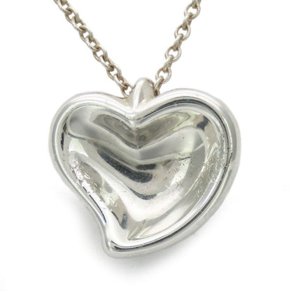 Tiffany & Co Necklace Curved Heart 925 Silver Approx 4.2g Silver Elsa Peretti