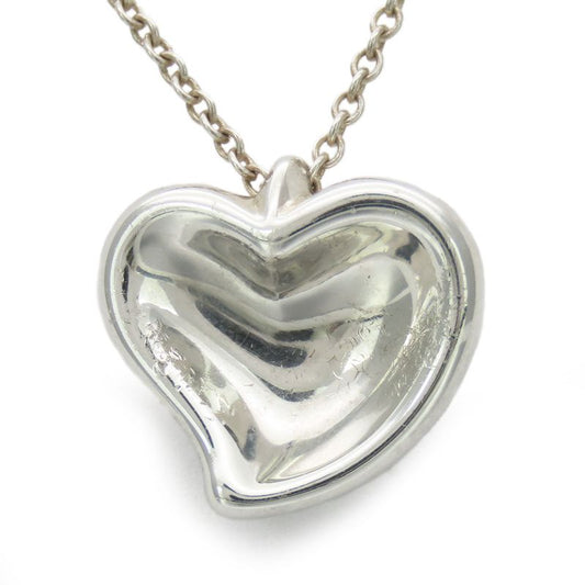 Tiffany & Co Necklace Curved Heart 925 Silver Approx 4.2g Silver Elsa Peretti