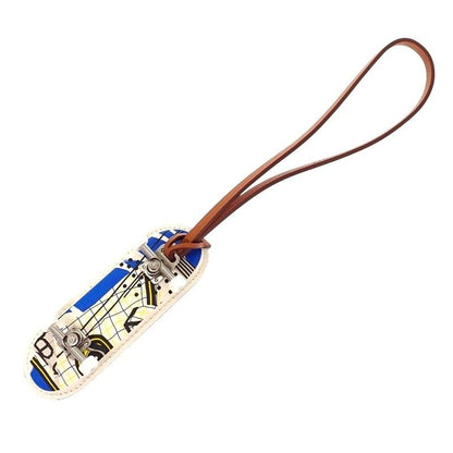 Hermes Finger Skateboard Bag Charm Chevre Misor