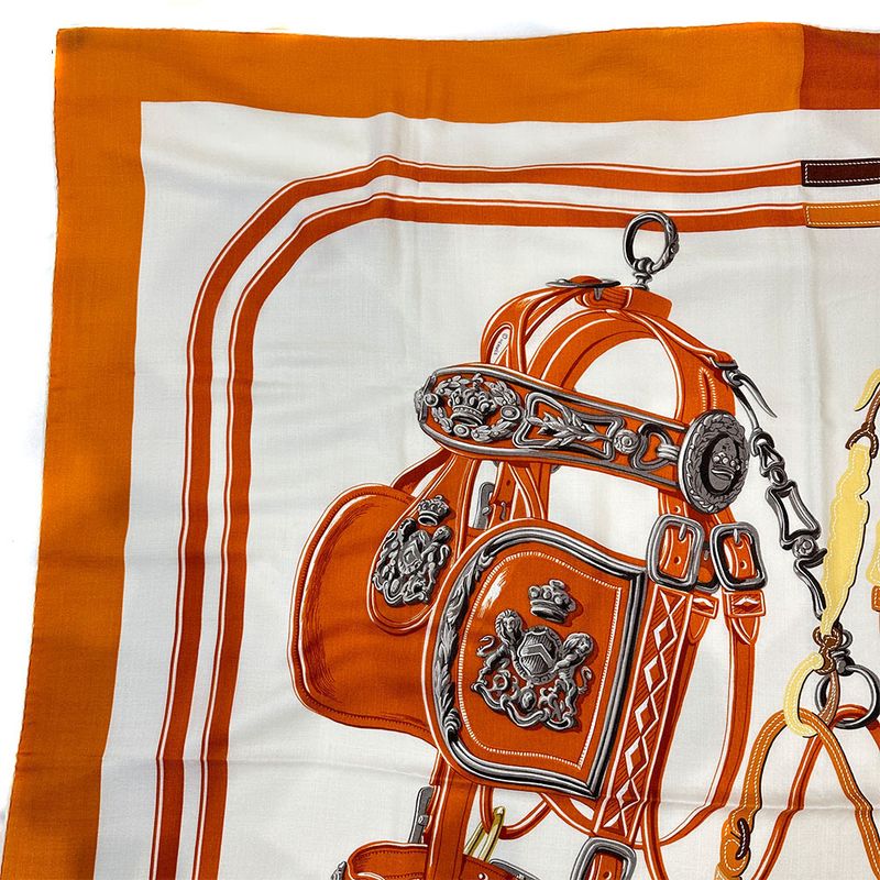 Hermes Carre Geant 140 Cashmere And Silk Women's Stole