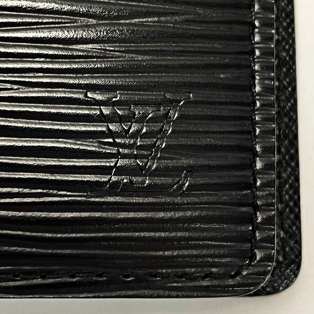Louis Vuitton Epi Agenda PM R20052 Black Notebook Cover Unisex Gold Hardware