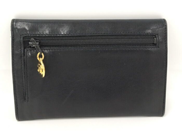 Chanel Bifold Wallet Coco Lambskin Black