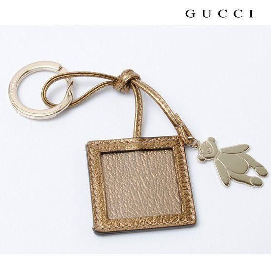 Gucci Key Ring Teddy Bear With Photo Frame