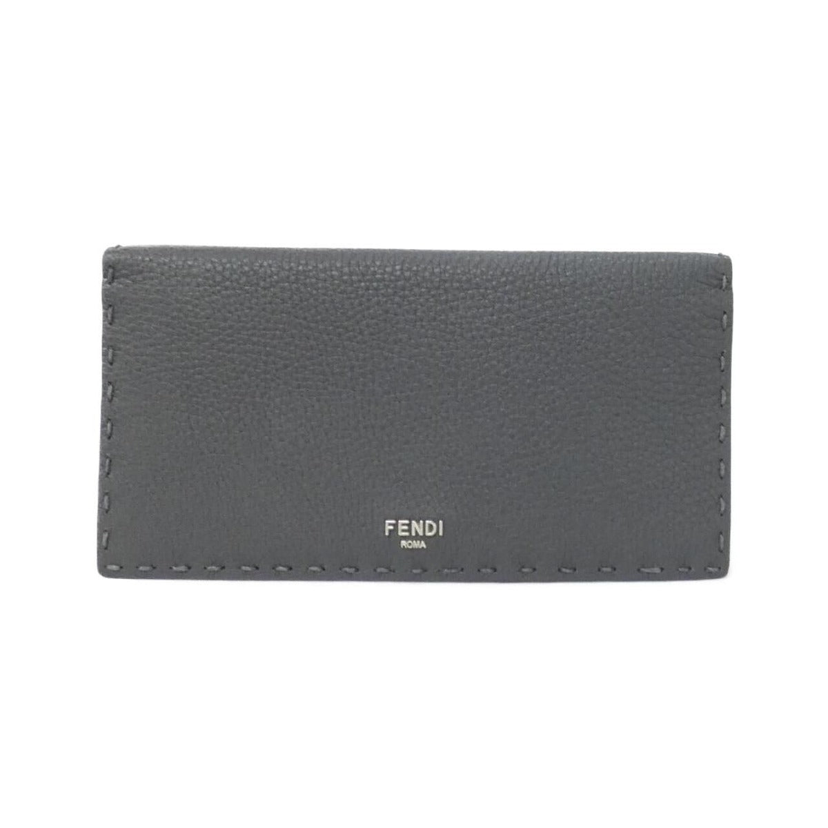 Fendi Selleria Wallet Silver Asfalto