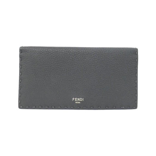 Fendi Selleria Wallet Silver Asfalto