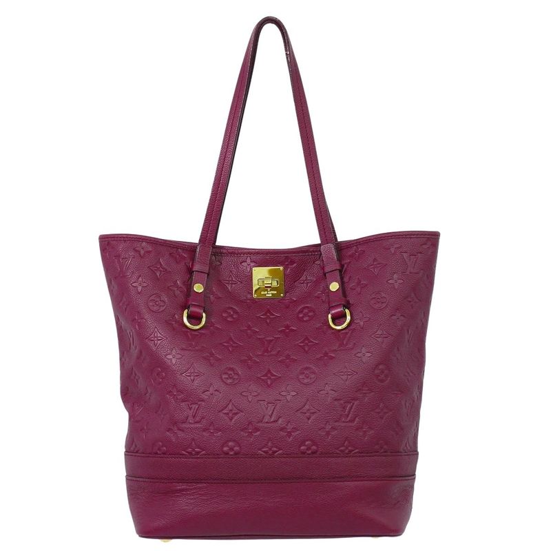 Authentic Louis Vuitton LV Citadines PM Monogram Empreinte Leather Shoulder Bag
