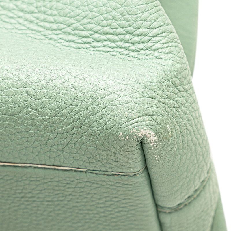 Bottega Veneta Intrecciato Roma Green Leather Women's Bottega Veneta
