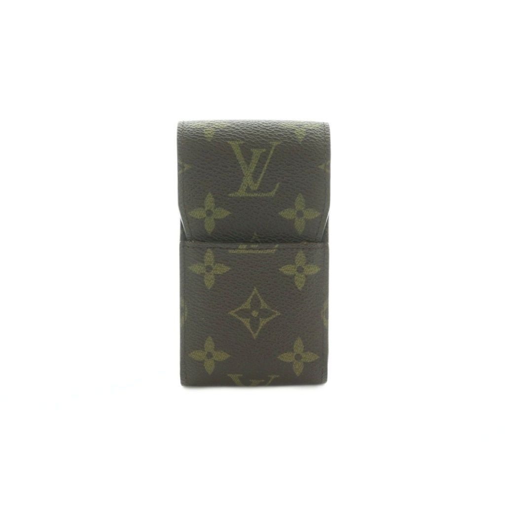 Louis Vuitton Cigarette Case Monogram Pattern Brown