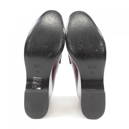 Gucci Horsebit Shoes Red 36 — view 4