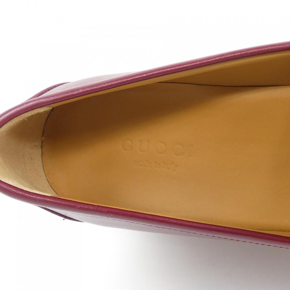 Gucci Horsebit Shoes Red 36 — view 6