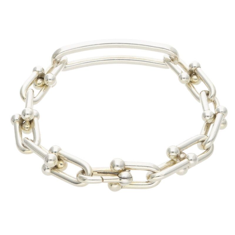 Tiffany & Co Hardwear Hardware Medium Link Silver Bracelet Men's