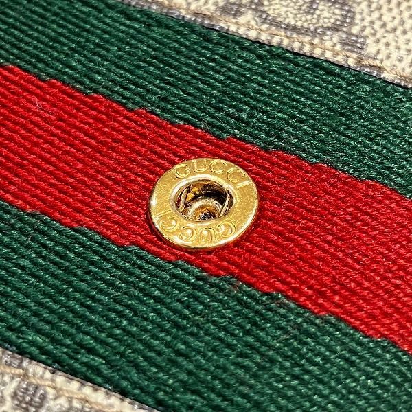 Gucci Ophidia 598662 Sherry Line GG Supreme Bifold Wallet For Women