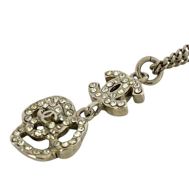 Chanel Necklace Pendant Accessory Small Accessory Coco Mark Camellia Metal