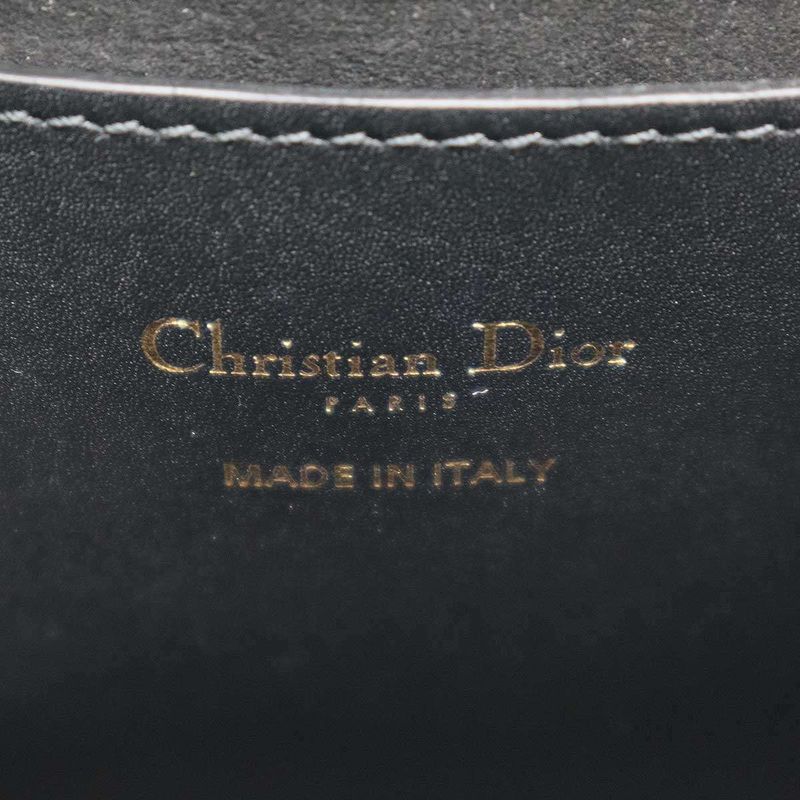 Christian Dior 24ss Backpack Small Maxi Cannage Calfskin M3350uhow_m900 Black