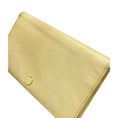 Chanel Wallet Gold Coco Button — view 5