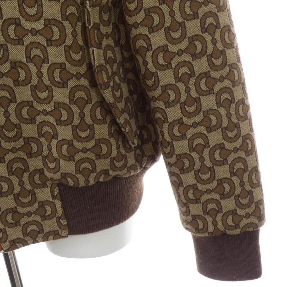 Gucci Horsebit Jaquard Wool Jacket 694157 Z8ay1 Blouson — view 7