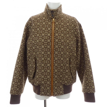 Gucci Horsebit Jaquard Wool Jacket 694157 Z8ay1 Blouson