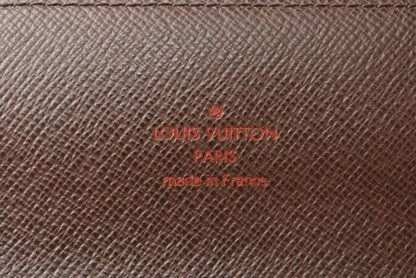 Louis Vuitton Wallet Chain Wallet Long Wallet Portefeuille Accordeion Damier