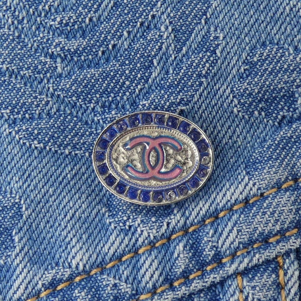 Chanel Skirt Blue 36 — view 8