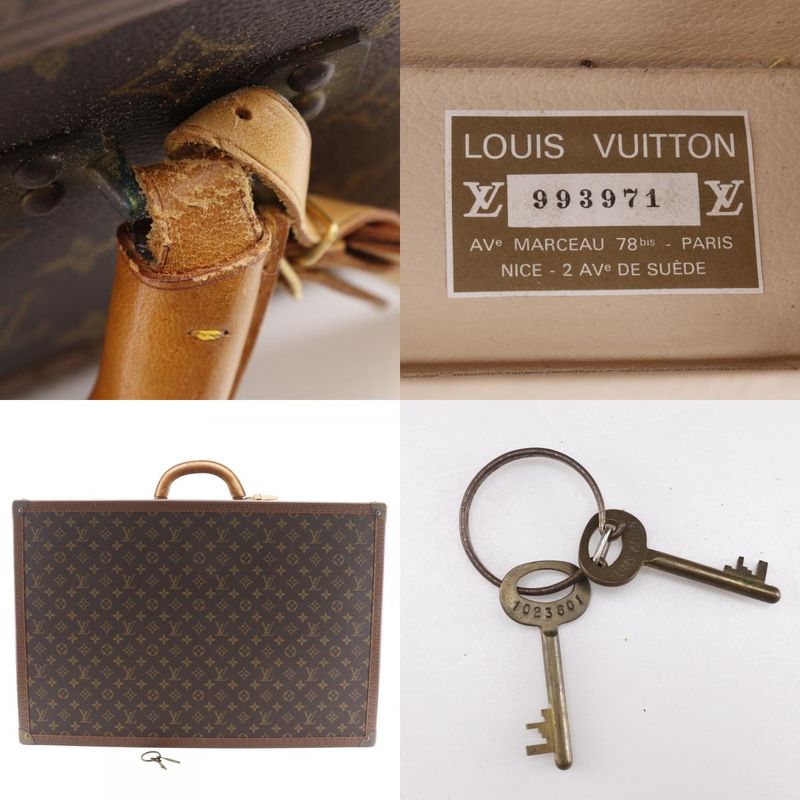 Louis Vuitton Arzeal 65 M21227 Monogram Canvas Brown Unisex Trunk