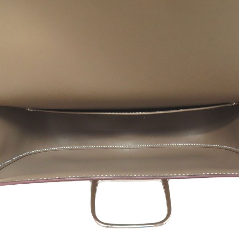 Hermes Della Cavalleria Elan Etop Silver Hardware Shoulder Bag Epson Women