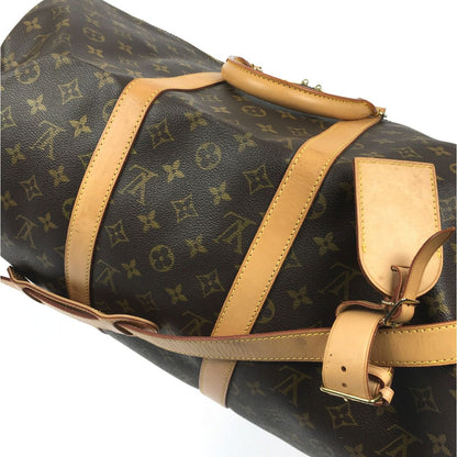 Louis Vuitton Monogram Keepall Bandouliere 50 Boston Bag