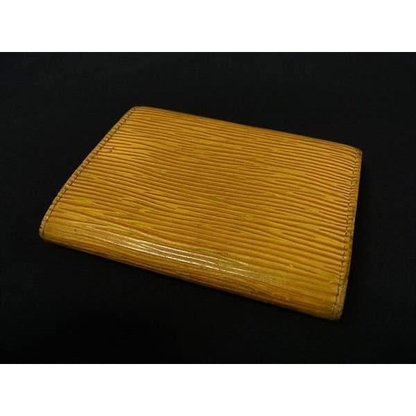 Louis Vuitton Coin Case Porte Monet Surnple Tassili Yellow Epi — view 3