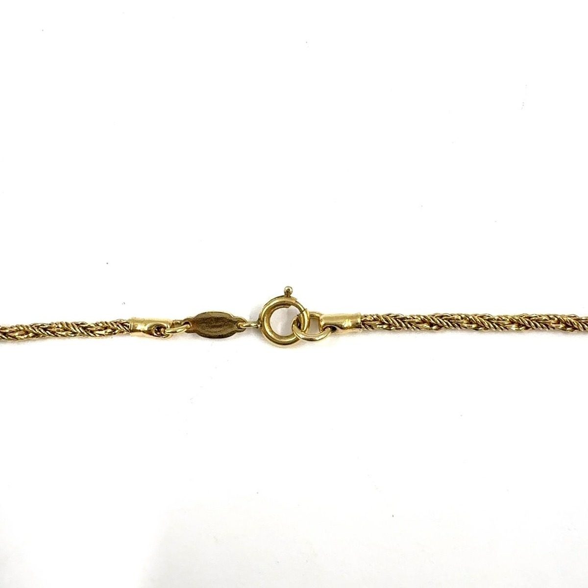Dior Cdlogo Chain Gold Plated Necklace — view 3