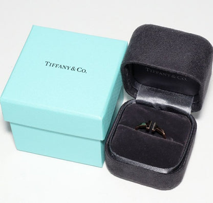 Tiffany & Co Rings 18K Pink Gold T-wire Ring