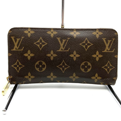 Louis Vuitton M42616 Zippy Wallet Long Wallet Monogram Brown Ladies Men Fashion