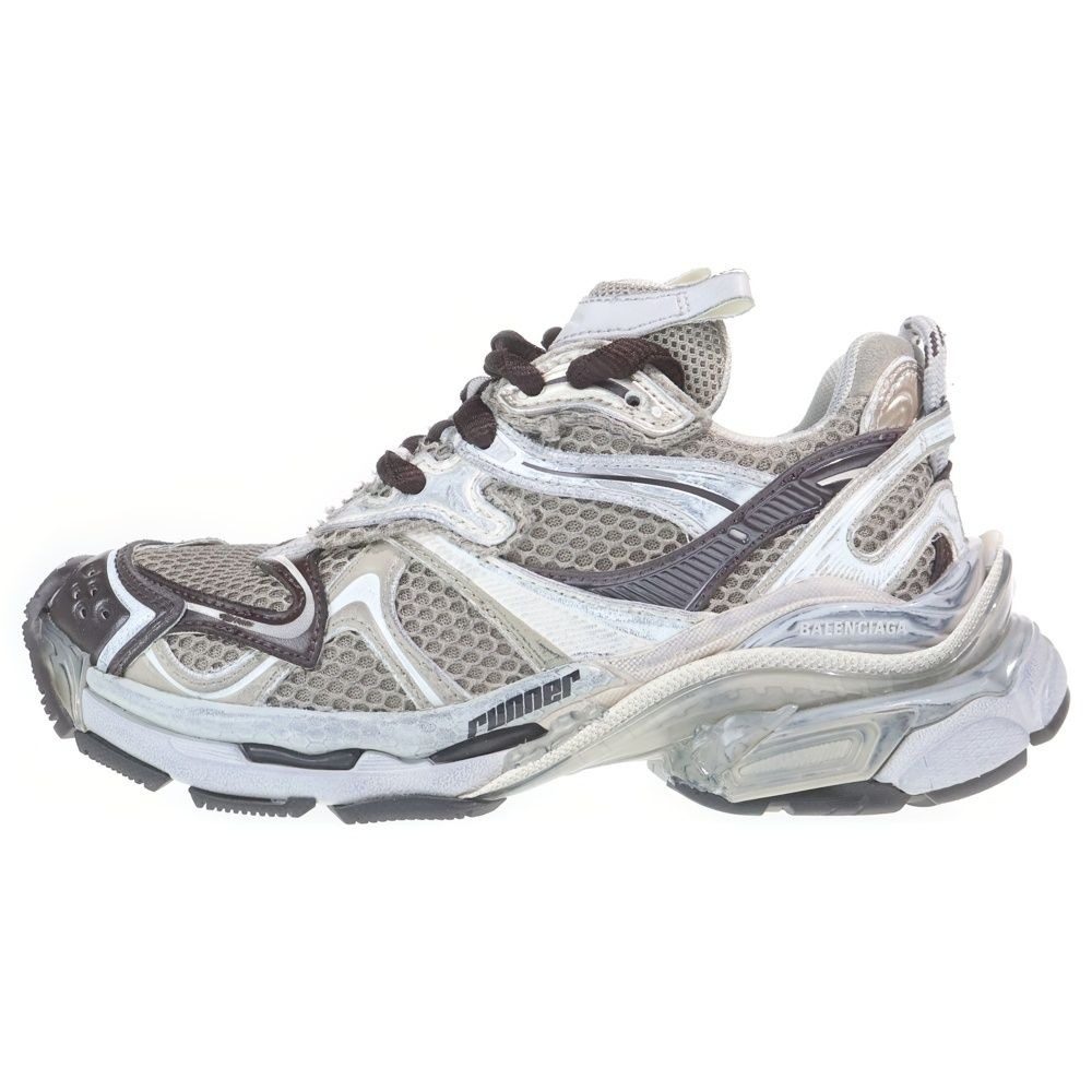 Balenciaga Runner 2.0 Low Cut Sneakers Gray