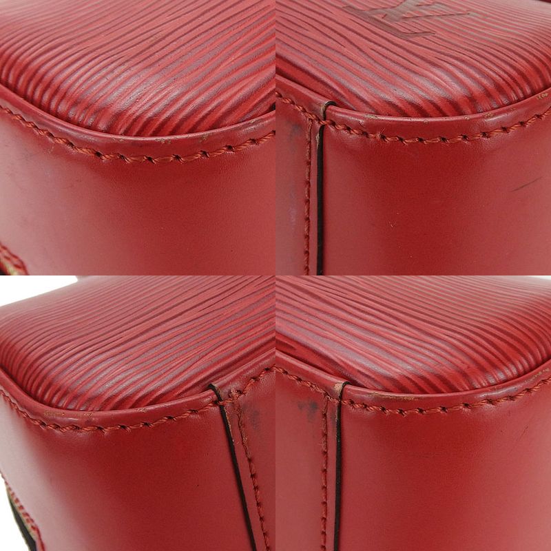 Louis Vuitton Handbag Jasmine M52087 Epi Leather Red Castilian Red Gold