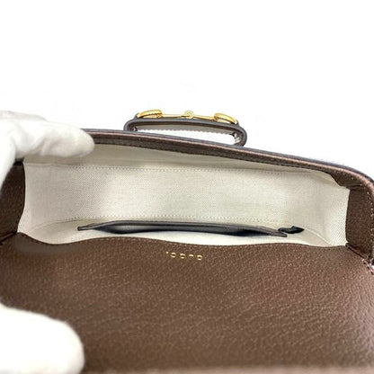 Gucci Shoulder Bag F22018 Brown Beige Horsebit