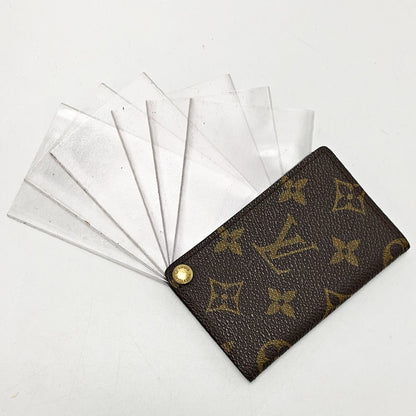 Louis Vuitton Monogram Porto Cult Credit Press Ion M60937 Brown Card Case