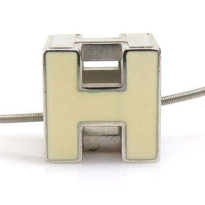 Hermes Necklace H Cube Caged Ash