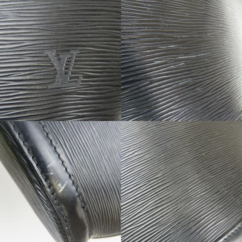 Louis Vuitton Tote Bag Saint-jacques PM M52272 Epi Leather Noir Black Gold