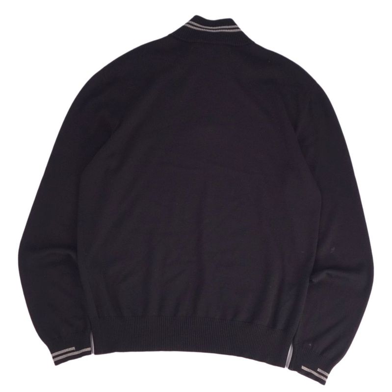 Hermes Knit Half-zip Sweater Long Sleeves Cu