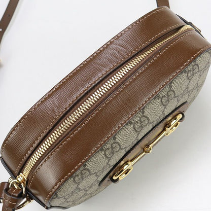 Gucci Small Camera Bag Horsebit 1955 760196 Crossbody Shoulder Bag GG Supreme