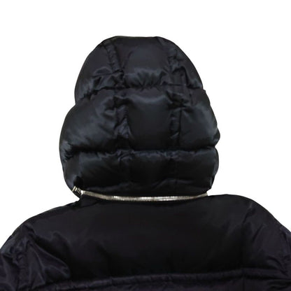 Prada Down Jacket With Wool Fur Hood 46 L Size