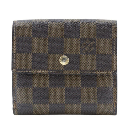 Louis Vuitton Portobier Carte Cles Di W Hook N61652 Damier Canvas Brown Sp0056