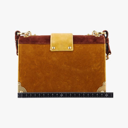 Prada Caye Lion Head Yellow And Brown Velour 1bd089110