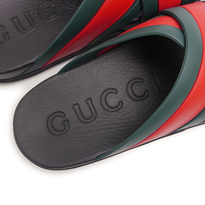 Gucci Sherry Line Sandals 627820 Size 37 Black