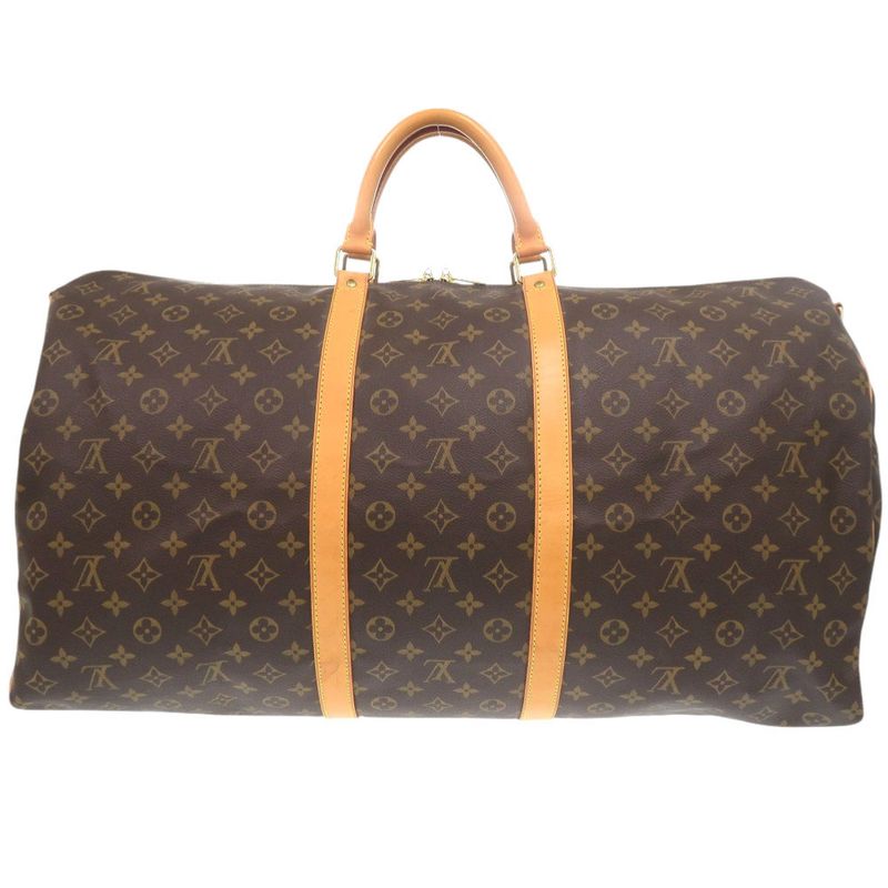 Louis Vuitton Keepall Bandoliere 60 Monogram M41412 Boston Bag LV 0665 Louis