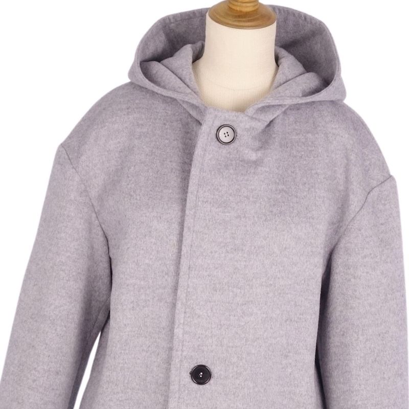Loewe Coat Hooded Coat Long Coat With Hood