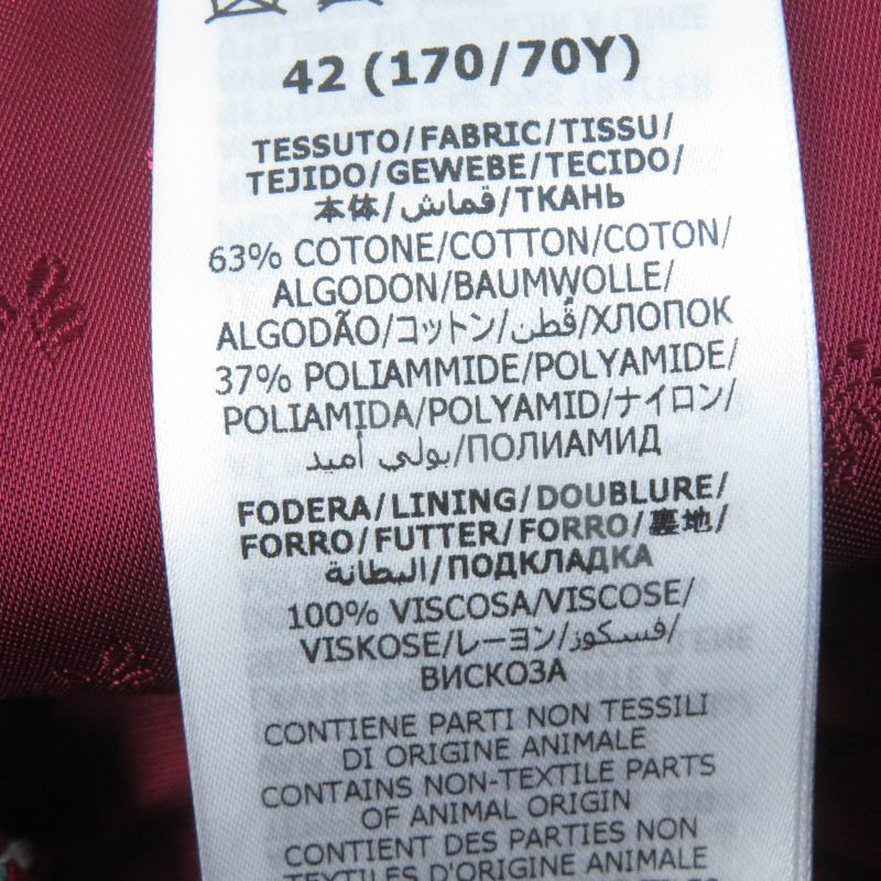 Gucci 691396 Tweed Shorts With Horseshoe Buttons Red Greenish 42 Made In Italy