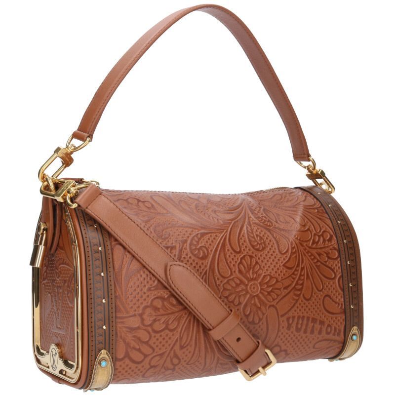 Louis Vuitton M11567 Horseshoe Speedy Embossed Shoulder Bag For Men